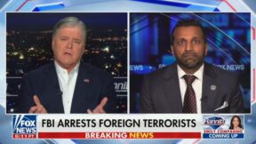 Sean Hannity and Kash Patel