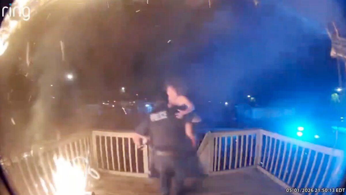 WATCH: Hero Cop Saves Entire Family From Burning Home in Heart-Pounding Rescue Footage