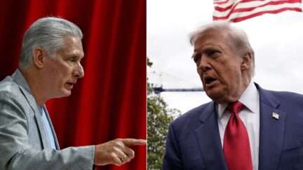 Miguel Díaz-Canel, Donald Trump