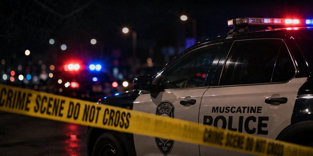Muscatine Police Department car