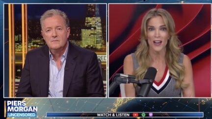 Piers Morgan and Megyn Kelly