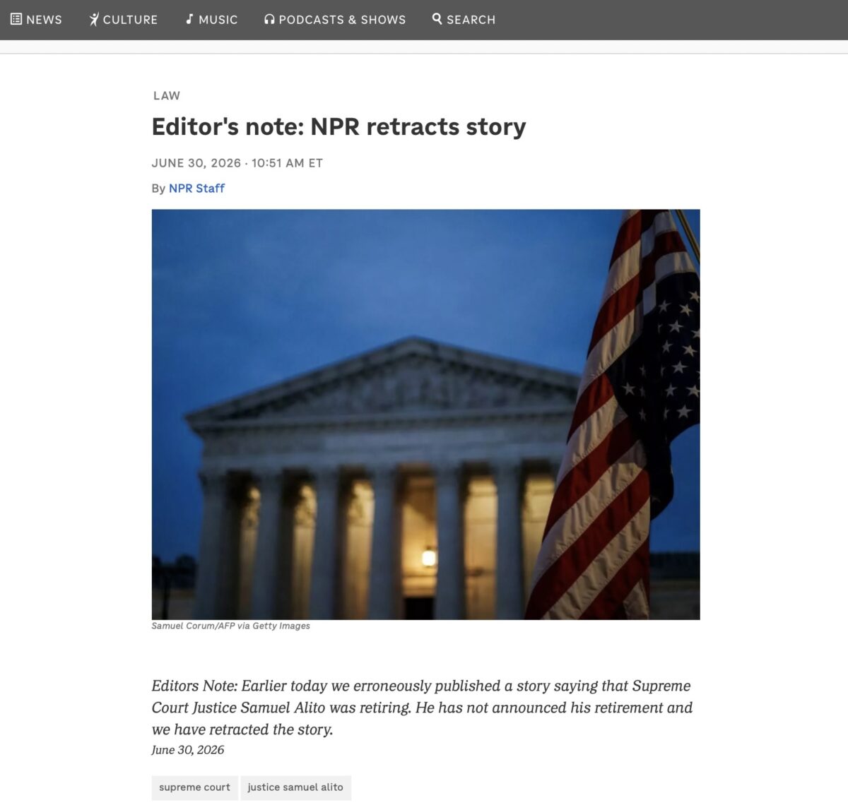 NPR screenshot 2