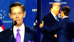 'They Tried to Kill Him!' Wild Trump Intro Goes Right Into God Saved Him Territory