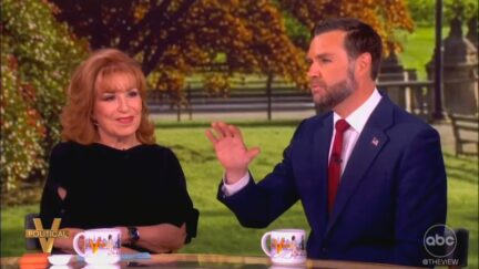 JD Vance and Joy Behar