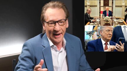 Bill Maher Calls Trump 'Full of Sht Crazy Person' While Defending Dinner