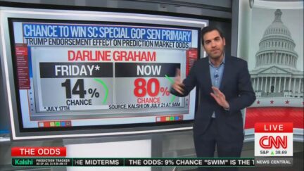 Harry Enten with stats on Darline Graham Nordone's chances to win a full term