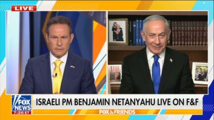 Brian Kilmeade and Benjamin Netanyahu