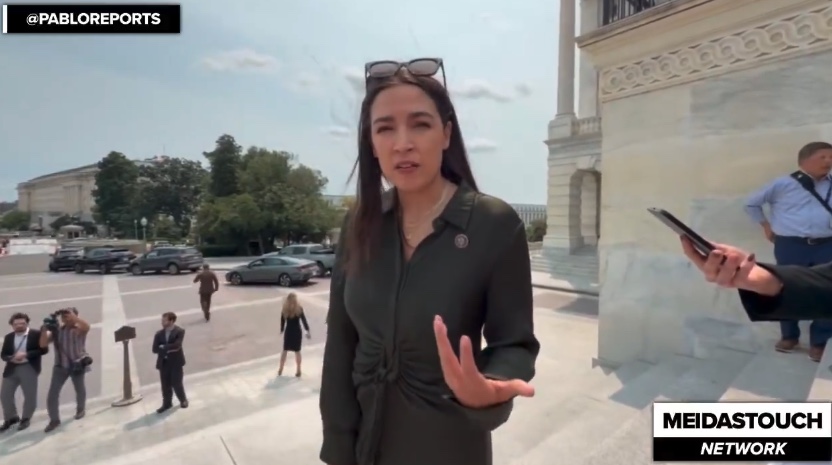 AOC says TV networks have an ethical obligation not to air Trump election speech