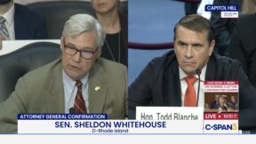 Sheldon Whitehouse, Todd Blanche