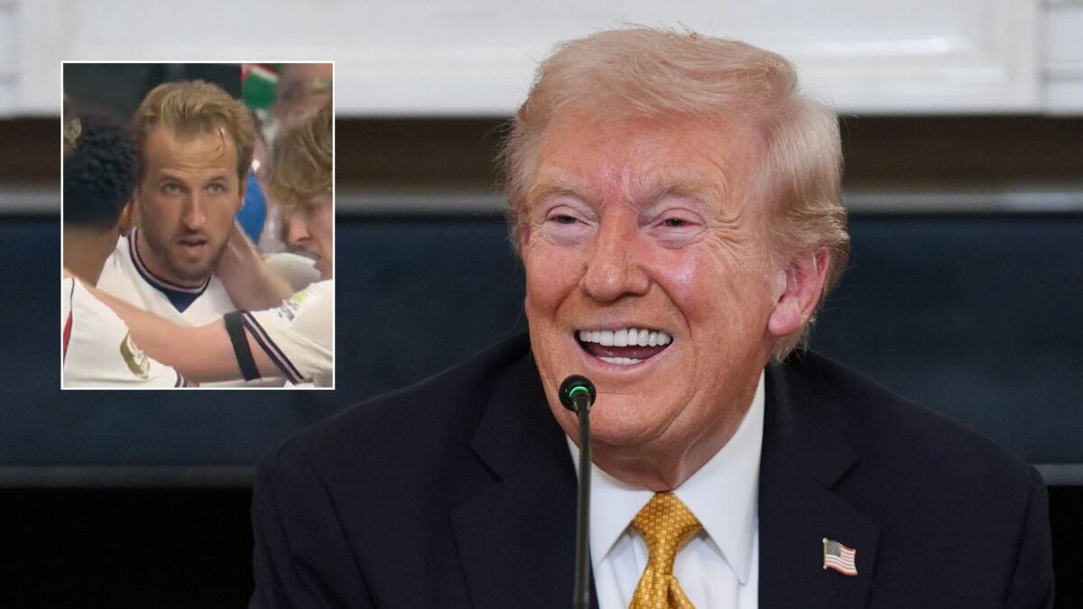 Trump praises Harry Kane after England’s 3-2 World Cup win over Mexico