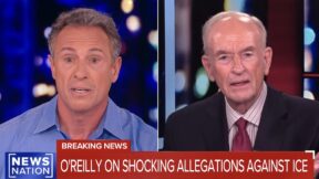 Chris Cuomo and Bill O'Reilly debating Trump deportations on NewsNation