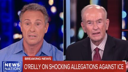 Chris Cuomo and Bill O'Reilly debating Trump deportations on NewsNation