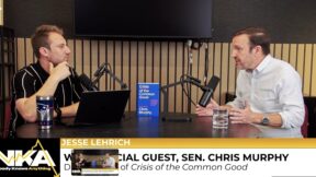 chris murphy and jesse lehrich on nobody knows anything podcast