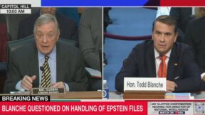 Dick Durbin, Todd Blanche