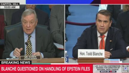 Dick Durbin, Todd Blanche