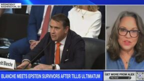 Jess Michaels talking about Todd Blanche meeting on MS NOW
