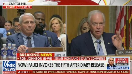 Ron Johnson questioning Dr. Anthony Fauci during Senate hearing