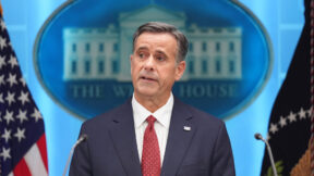 ratcliffe at a white house podium