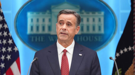 ratcliffe at a white house podium