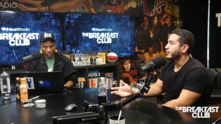 Abdul El-Sayed and Charlamagne Tha God