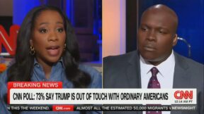 Abby Phillip Tim Parrish in a split screen