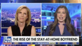 Morgann Brown and Laura Ingraham