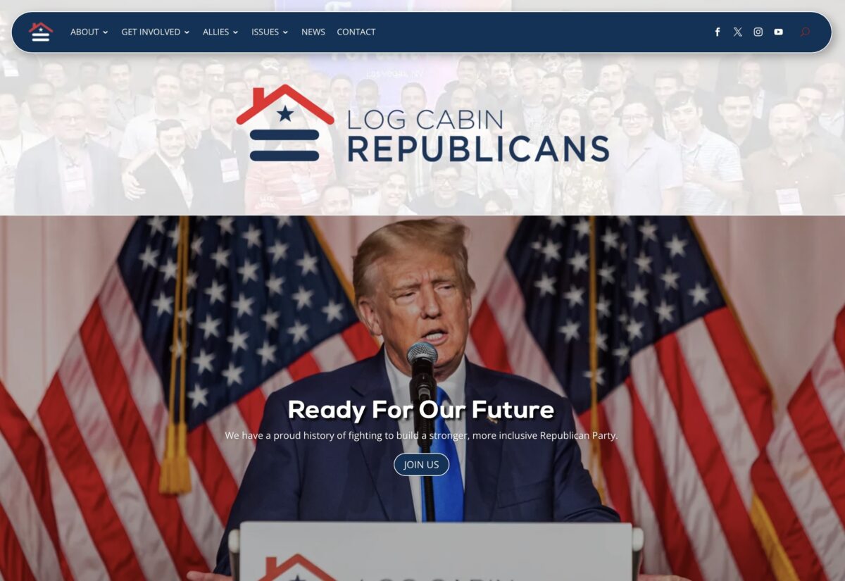 Log Cabin Republicans website.