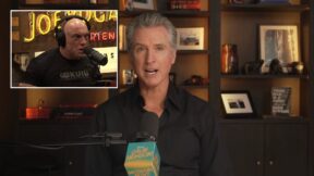 Gavin Newsom calls Joe Rogan an 