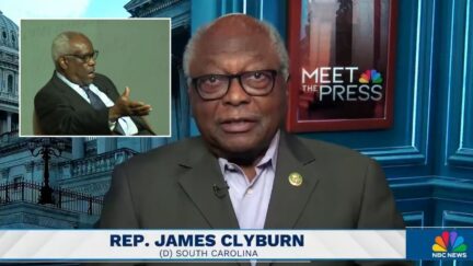 James Clyburn tells NBC he regrets endorsing Clarence Thomas and suggests he has betrayed his Black roots.