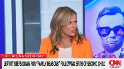 Pamela Brown hosting The Arena on CNN