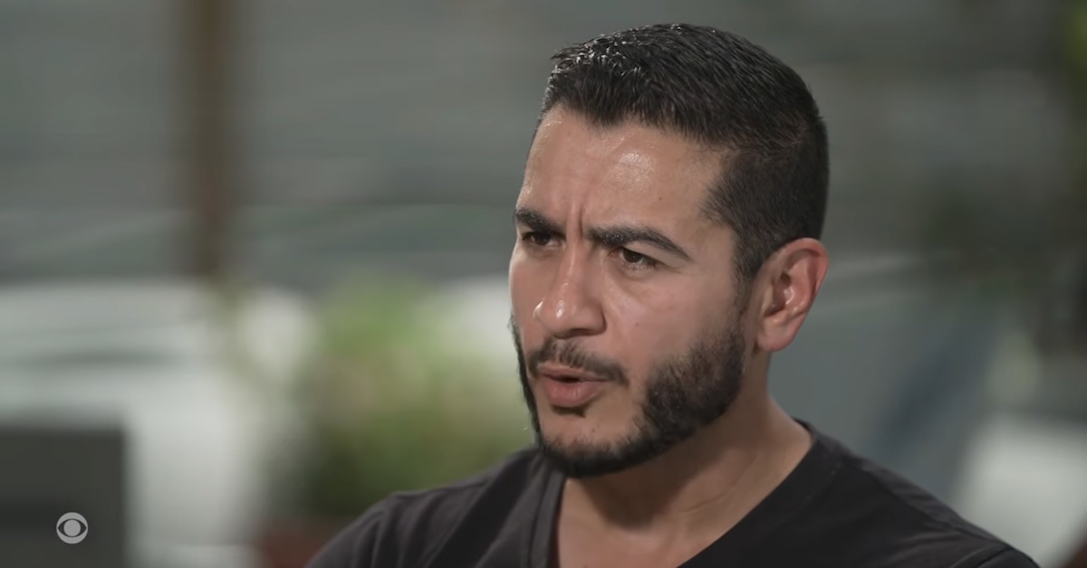 Abdul El-Sayed being interviewed on CBS News