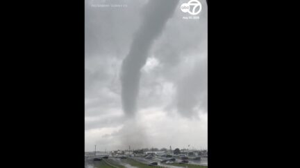 waterspout near south shore of long island august 2026