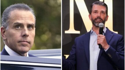 Hunter Biden (AP Photo/Eric Thayer, File); Donald Trump Jr.