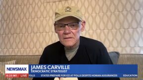 carville on newsmax