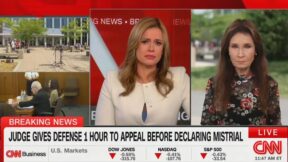 Pamela Brown interviewing Jean Casarez on CNn