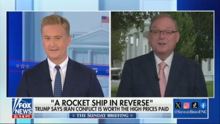 Peter Doocy, Kevin Hassett