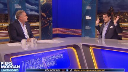 Piers Morgan interviewing Milo Yiannopoulos