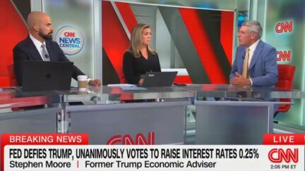 Boris Sanchez and Brianna Keilar interviewing Steve Moore