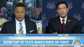 Secretary of State Marco Rubio went to bat for President Donald Trump and his ban on MS NOW, CNN, and Politico during a fairly feisty interview on NBC Today, saying he 