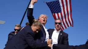 Donald Trump and Secret Service
