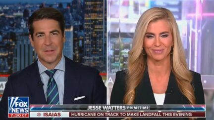Jesse Watters and Katie Zacharia
