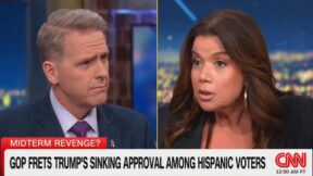 Scott Jennings debating Ana Navarro on CNN