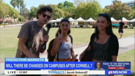 MS NOW's Jacob Soboroff agrees with young woman who said you can't 