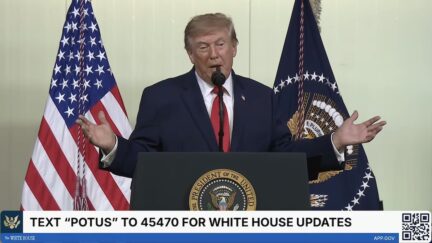 Donald Trump speaking in Texas