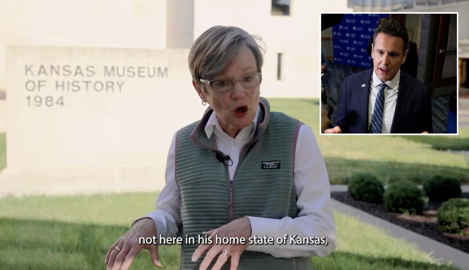 Laura Kelly Savages Iowa's Zach Lahn About Where He Lives