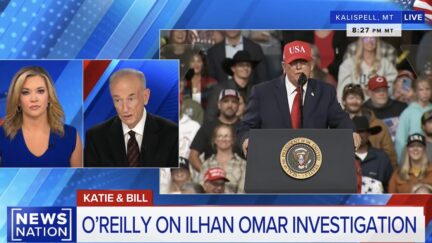 Katie Pavlich interviewing Bill O'Reilly