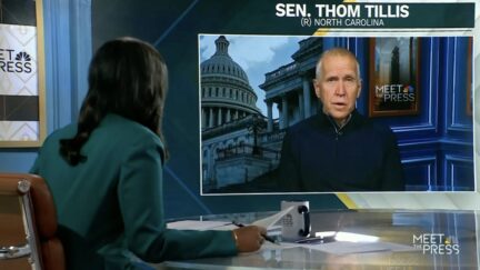 Kristen Welker, Thom Tillis
